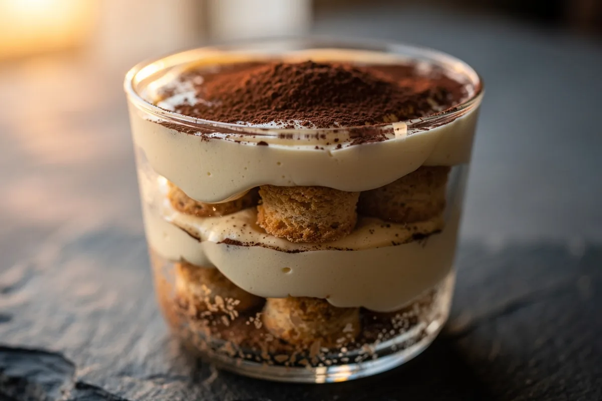 Dessert veloce al cucchiaio pronto in pochi minuti senza forno