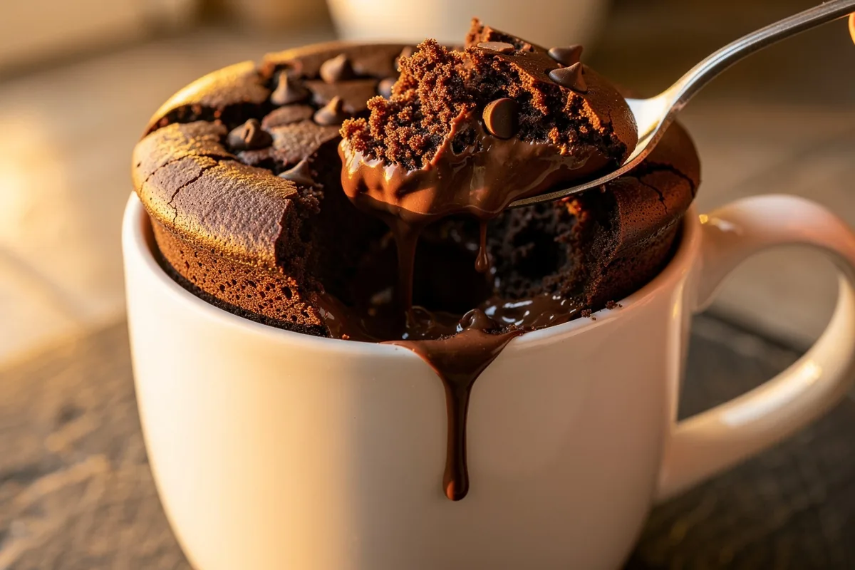 Dolce caldo in tazza: il trucco del microonde in 3 minuti