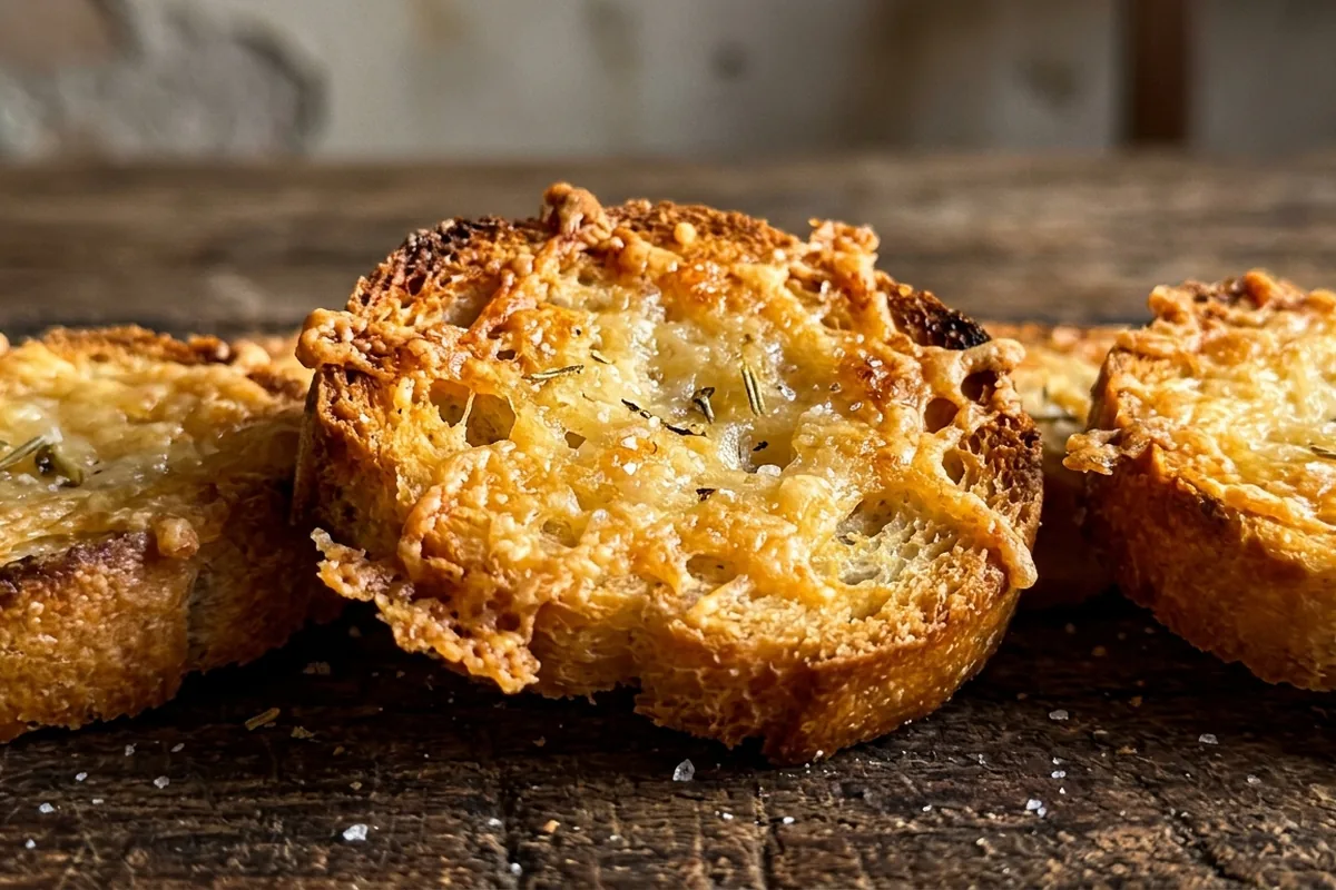 Mini crostini croccanti che spariscono prima ancora di servirli