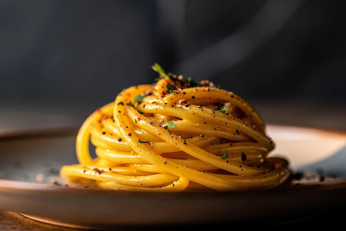 Spaghetti cremosi senza formaggio: il trucco dell’emulsione perfetta